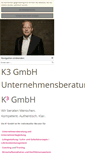 Mobile Screenshot of k3-gmbh.com